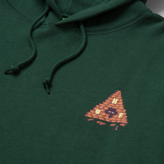 huf BRICK LURK P/O HOODIE - FOREST GREEN foto 3