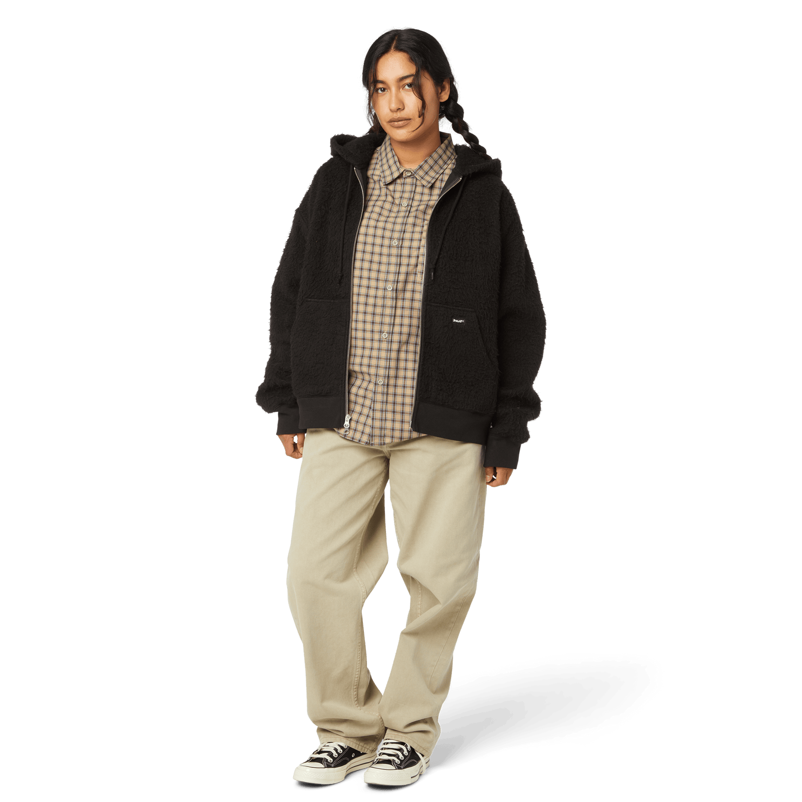 huf felpe Corso Heavyweight F Z Hoodie