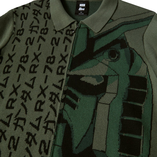 huf Destroy Gundam Zip Sweater foto 3