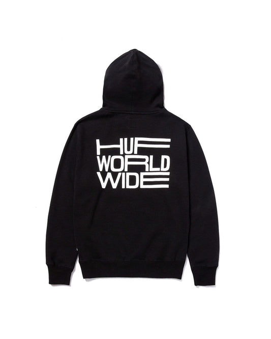 huf Disorder P/O Hoodie Black foto 5