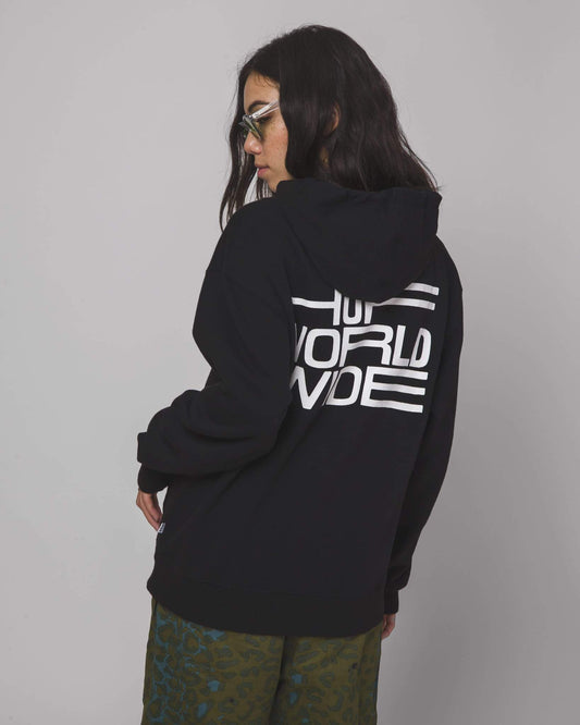 huf Disorder P/O Hoodie Black foto 3