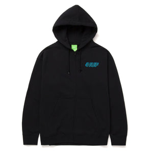 ENFORCER F/Z HOODIE - BLACK