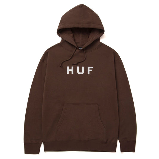 huf ESSENTIALS OG LOGO P/O HOODIE - CHOCOLATE foto 1