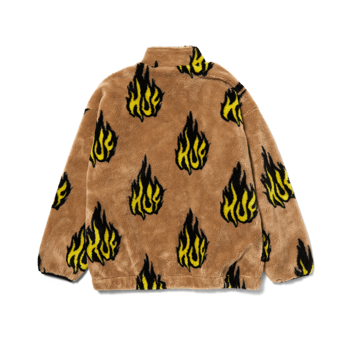 huf felpe FLAMIN ZIP SHERPA FLEECE
