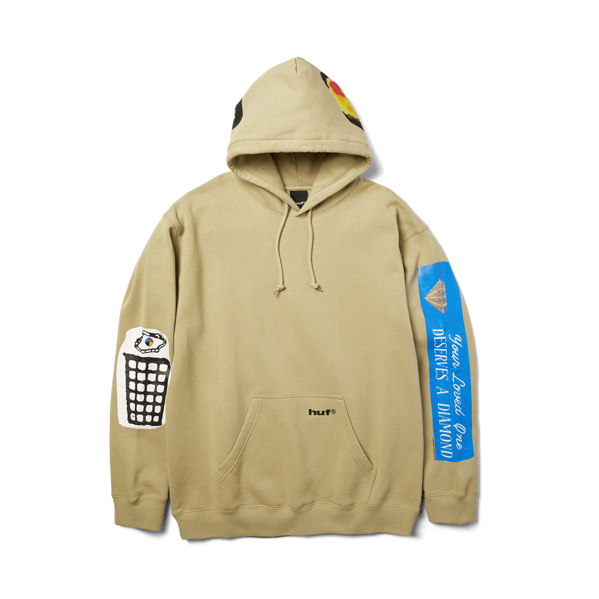 huf felpe Gimme The Loot Po Hoodie