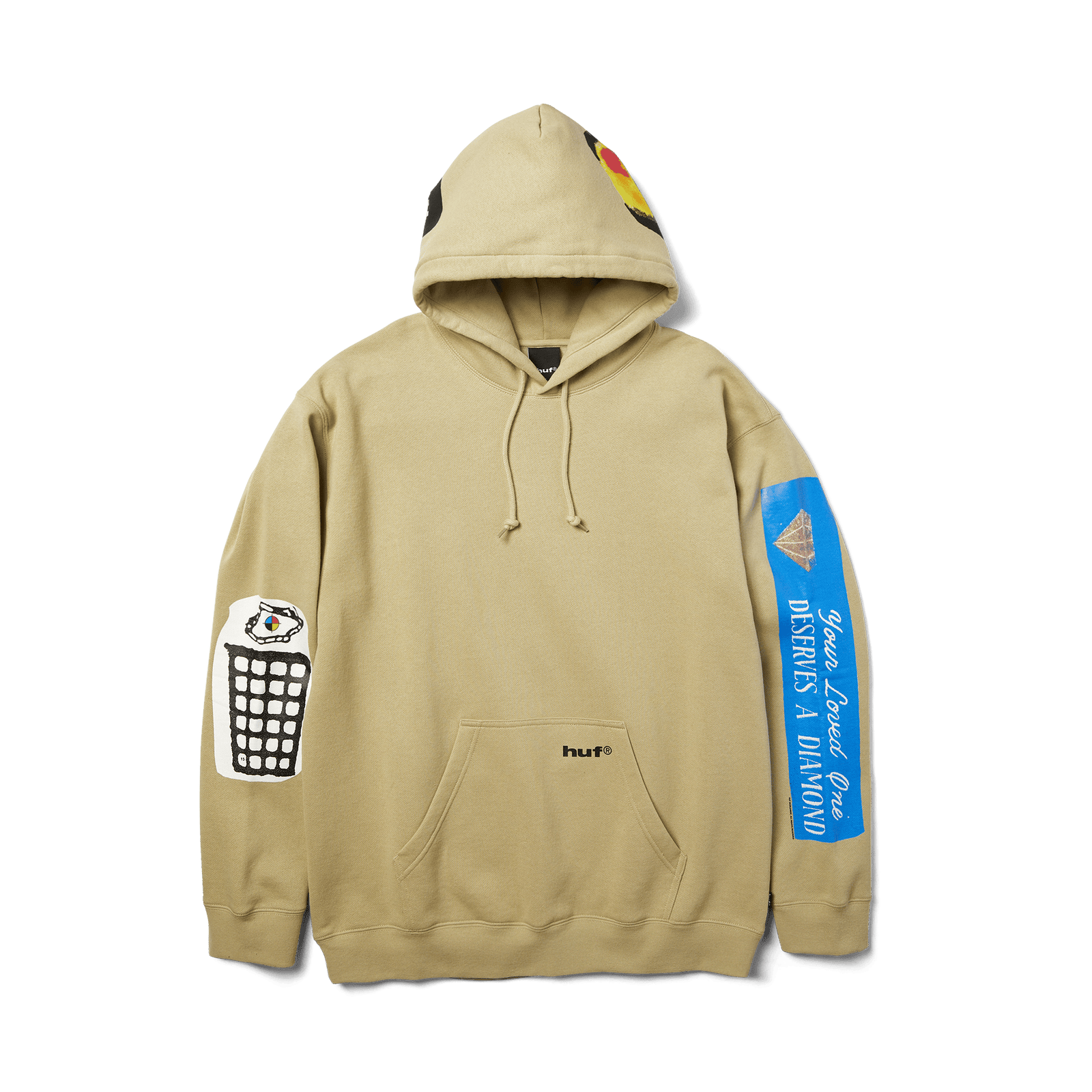 huf felpe Gimme The Loot Po Hoodie
