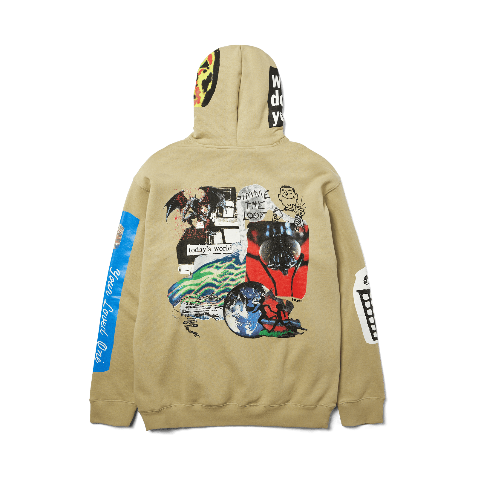 huf felpe Gimme The Loot Po Hoodie