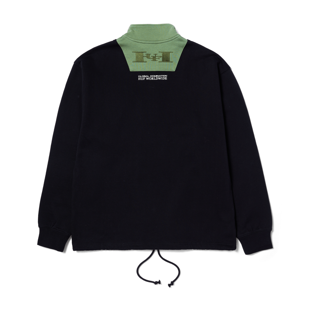 huf felpe HARRISON 1 4 ZIP FLEECE