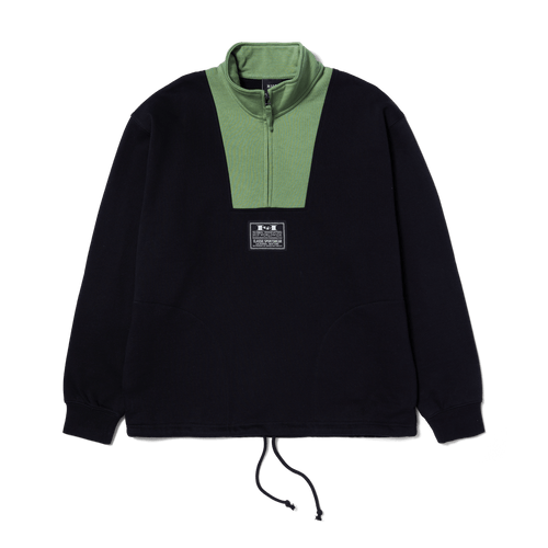 felpe huf HARRISON 1 4 ZIP FLEECE