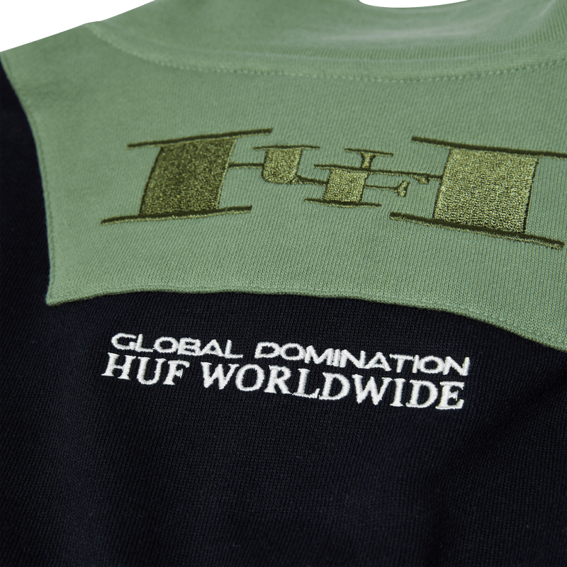 huf felpe HARRISON 1 4 ZIP FLEECE
