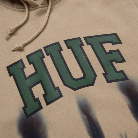 huf HARTFORD TIEDYE P/O HOODIE - TAN foto 3