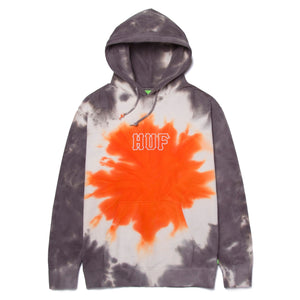 HIGH DYE P/O TIEDYE HOODIE - ORANGE