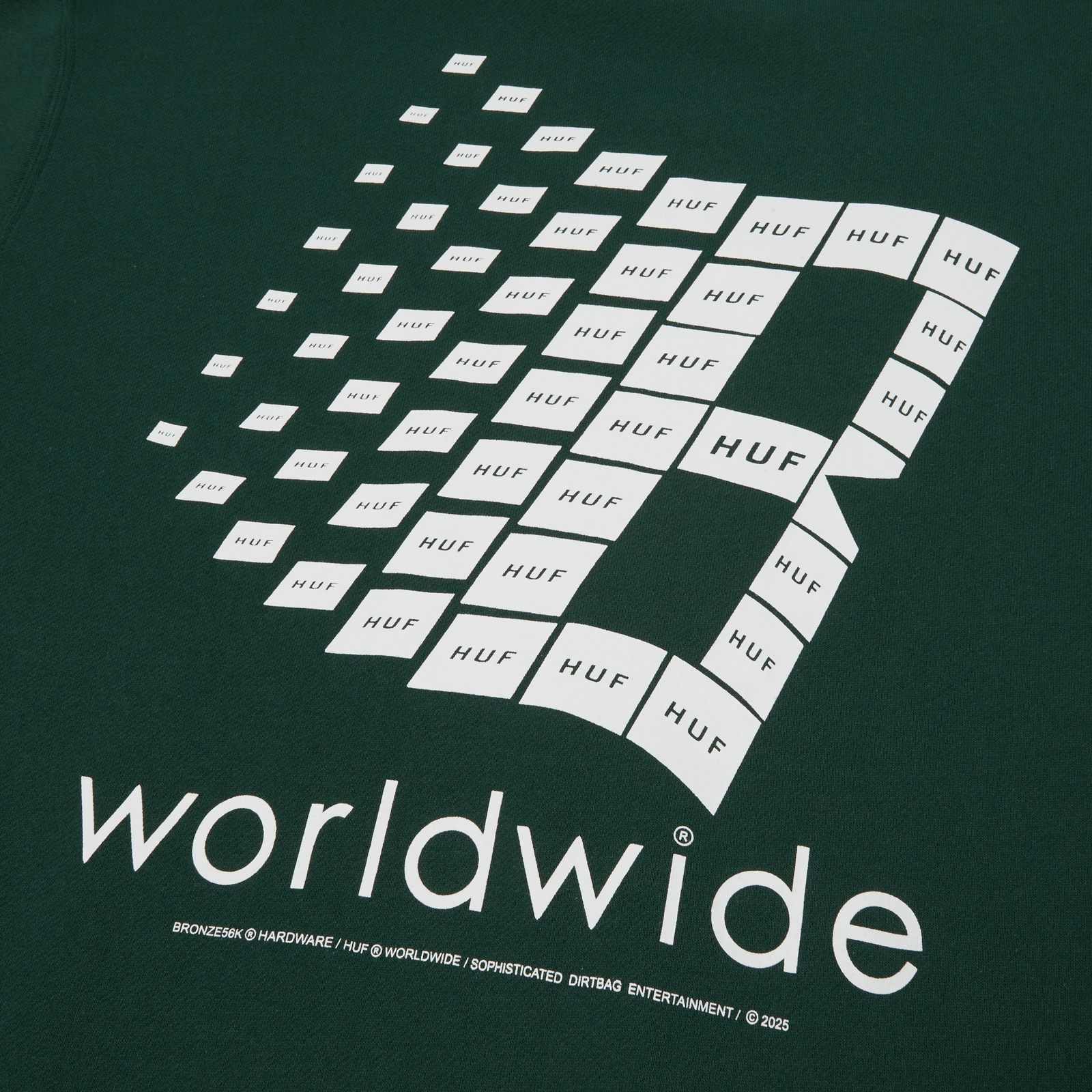 huf felpe Huf X Bronze Crewneck