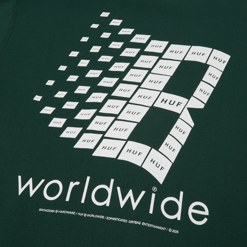 huf felpe Huf X Bronze Crewneck