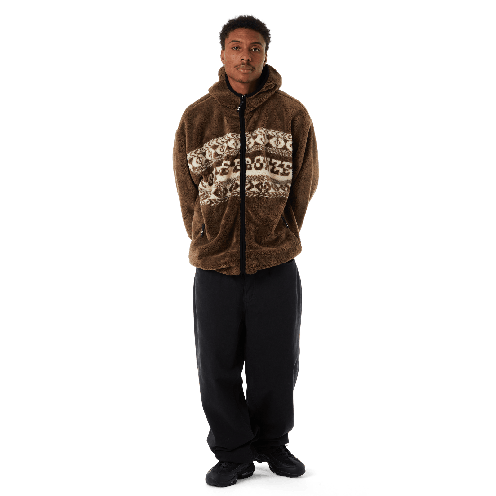 huf felpe Huf X Bronze High Pile F Z Fleece