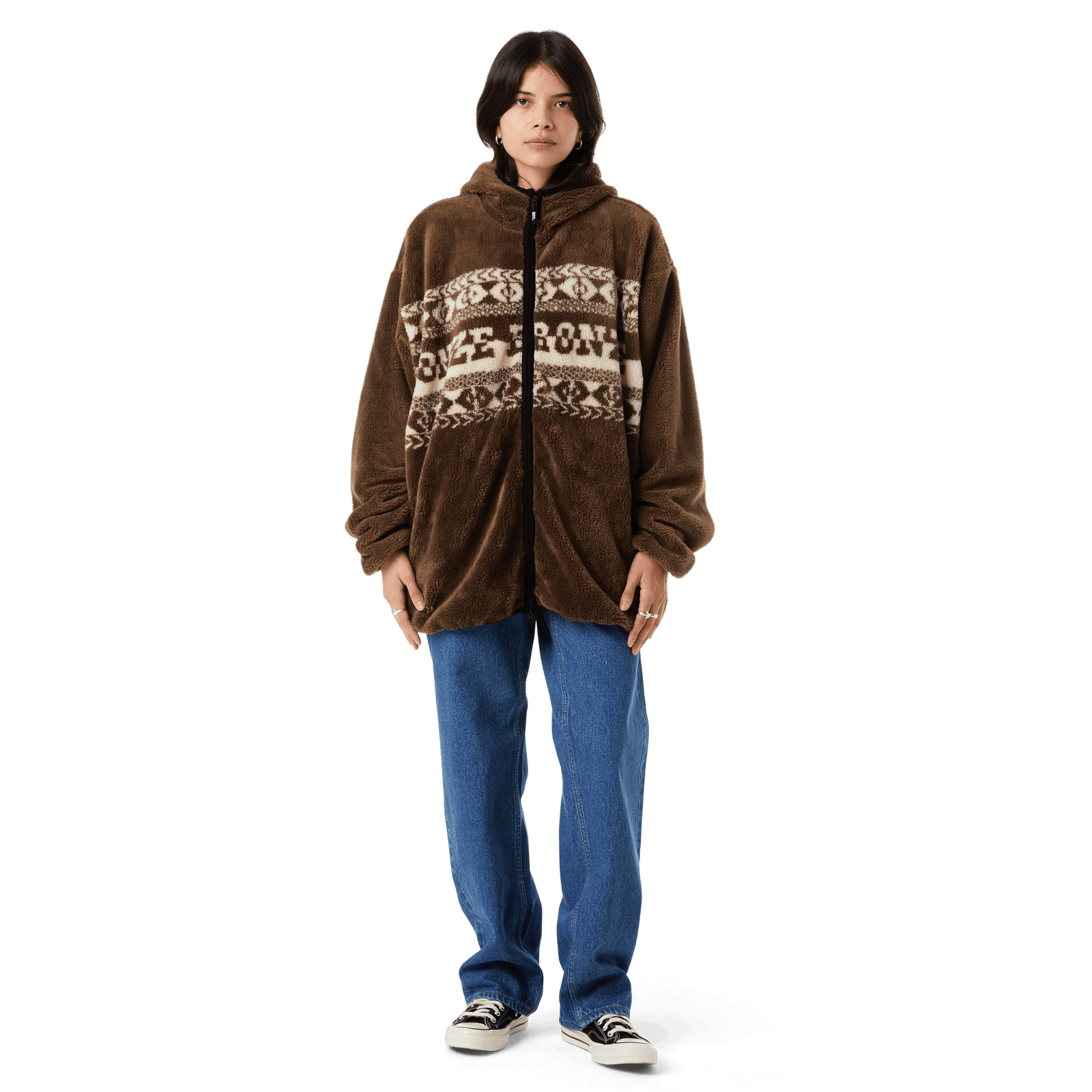 huf felpe Huf X Bronze High Pile F Z Fleece