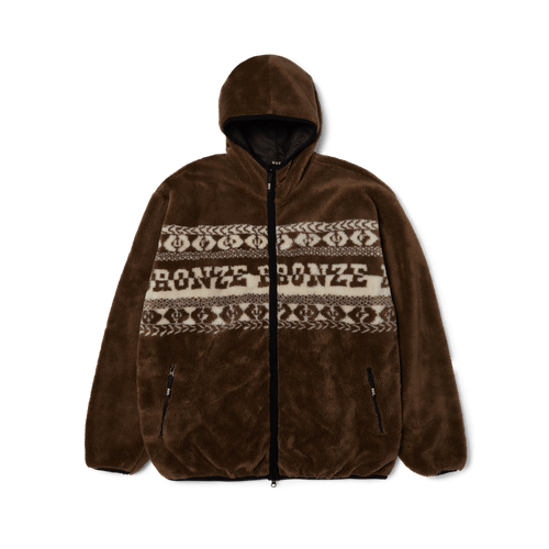 felpe huf HUF X BRONZE HIGH PILE F Z FLEECE