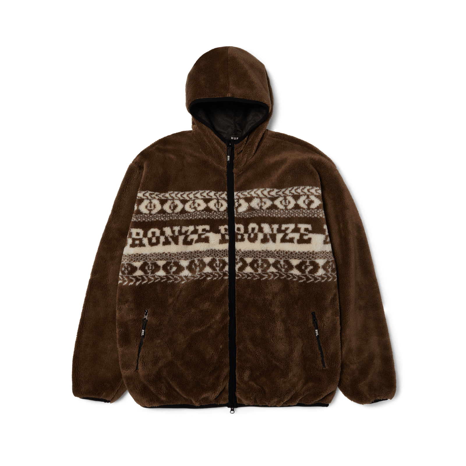 huf felpe Huf X Bronze High Pile F Z Fleece