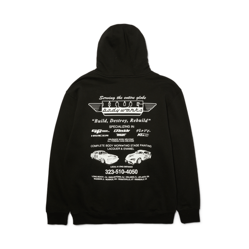 felpe huf HUF X GREDDY BODY WORKS P O HOODIE