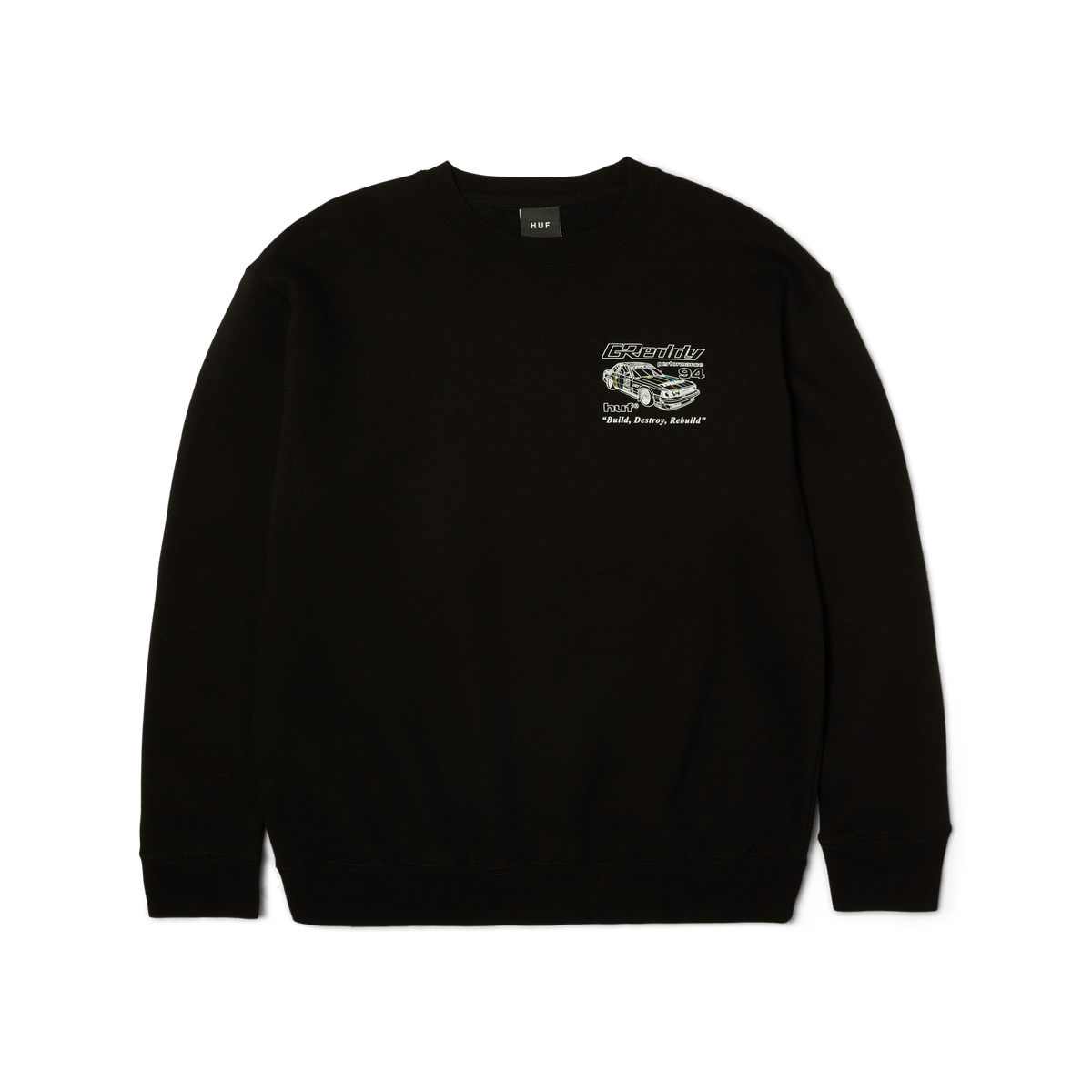 huf felpe Huf X Greddy Retro Mod Crew