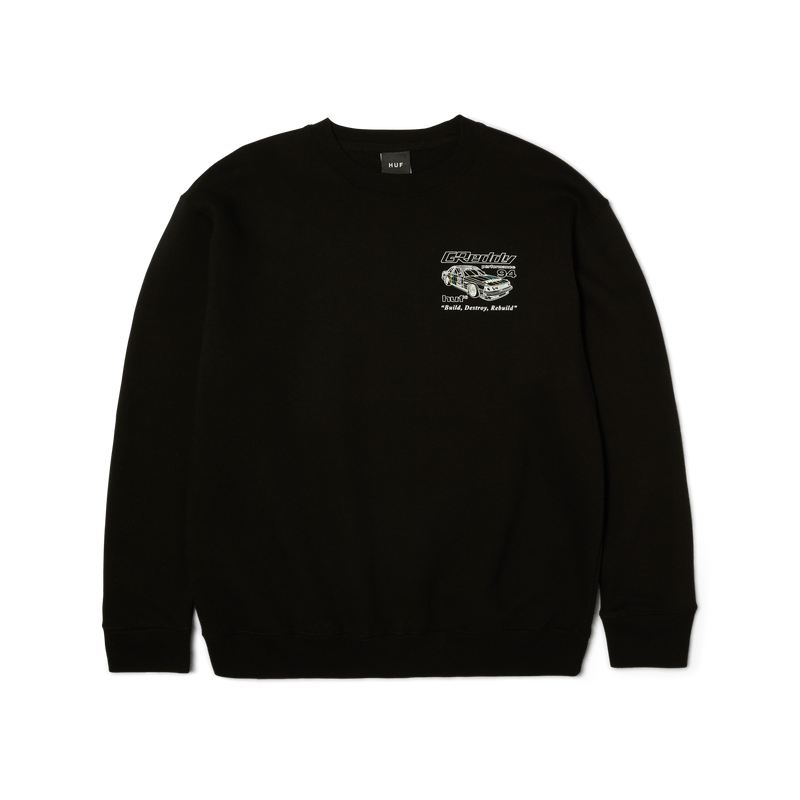 huf felpe Huf X Greddy Retro Mod Crew