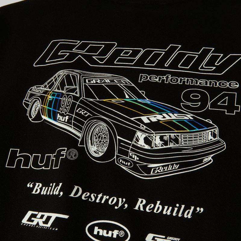 huf felpe Huf X Greddy Retro Mod Crew