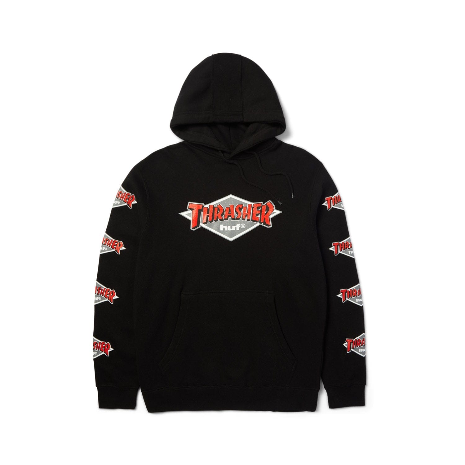 huf felpe Huf X Thrasher Logo Po Hoodie