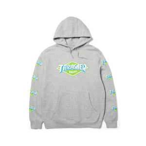 Huf X Thrasher Logo Po Hoodie
