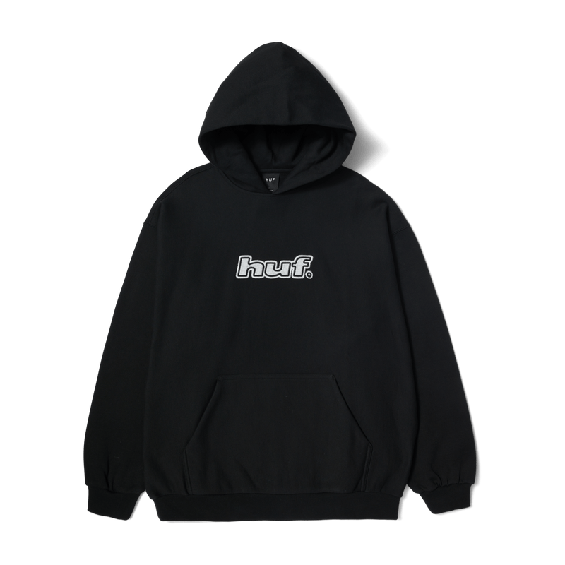 huf felpe Logo Applique Hooded Fleece