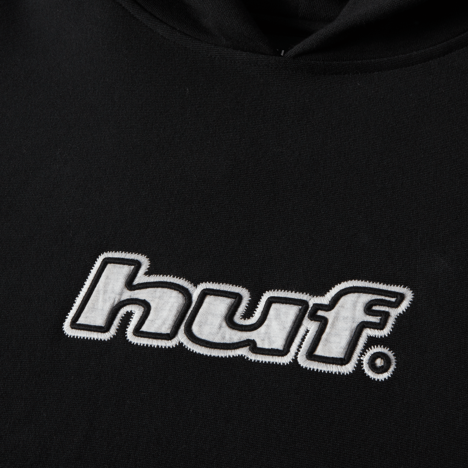 huf felpe Logo Applique Hooded Fleece