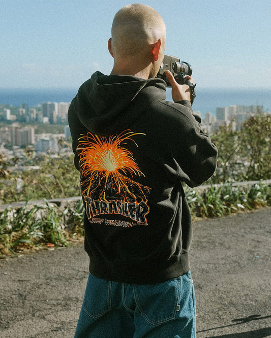 huf Meltdown Heavyweight Hoodie foto 2