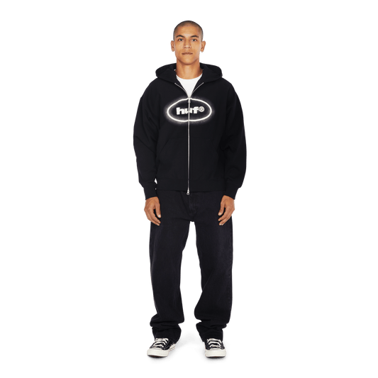 huf Mickey Spray Fz Hoodie foto 5