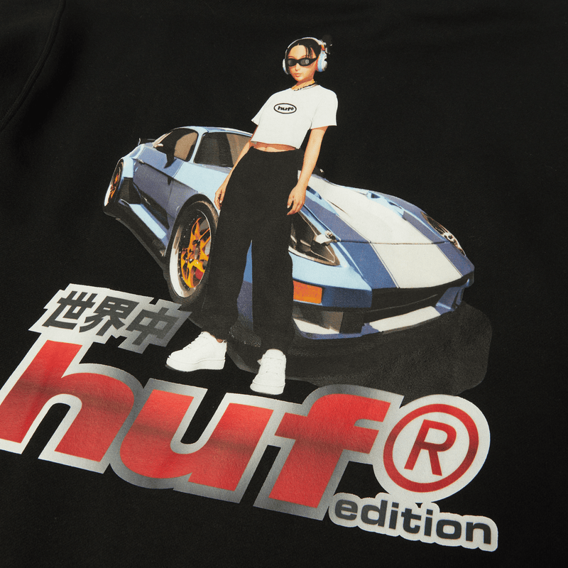 huf felpe Midnight Huf Po Hoodie