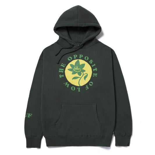 huf OPPOSITE OF LOW P/O HOODIE - FOREST GREEN foto 1