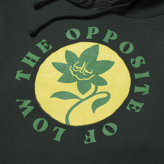 huf OPPOSITE OF LOW P/O HOODIE - FOREST GREEN foto 2