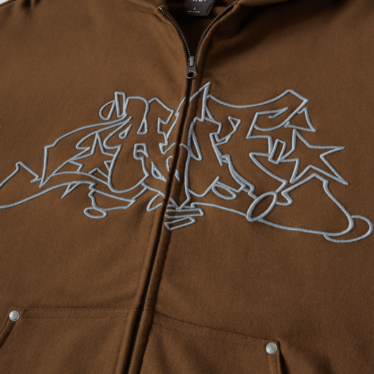 huf Outlines Heavy Weight F Z Fleece foto 3