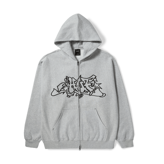 huf Outlines Heavy Weight F Z Fleece foto 1