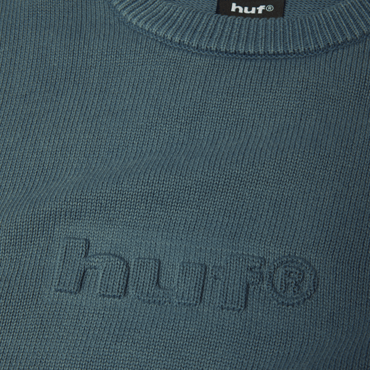 huf Pacific Wash Embossed Crewneck foto 3