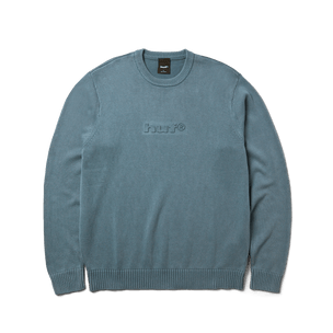 Pacific Wash Embossed Crewneck