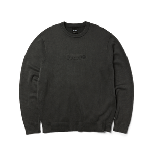 Pacific Wash Embossed Crewneck
