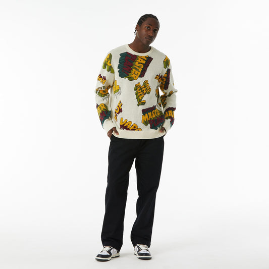 huf PAID IN FULL CREWNECK SWEATER foto 5