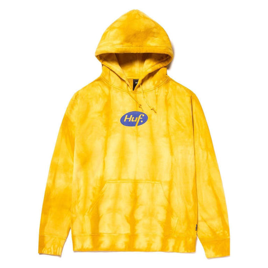 huf Relax Tiedye P/O Hoodie Yellow foto 1