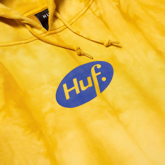 huf Relax Tiedye P/O Hoodie Yellow foto 3