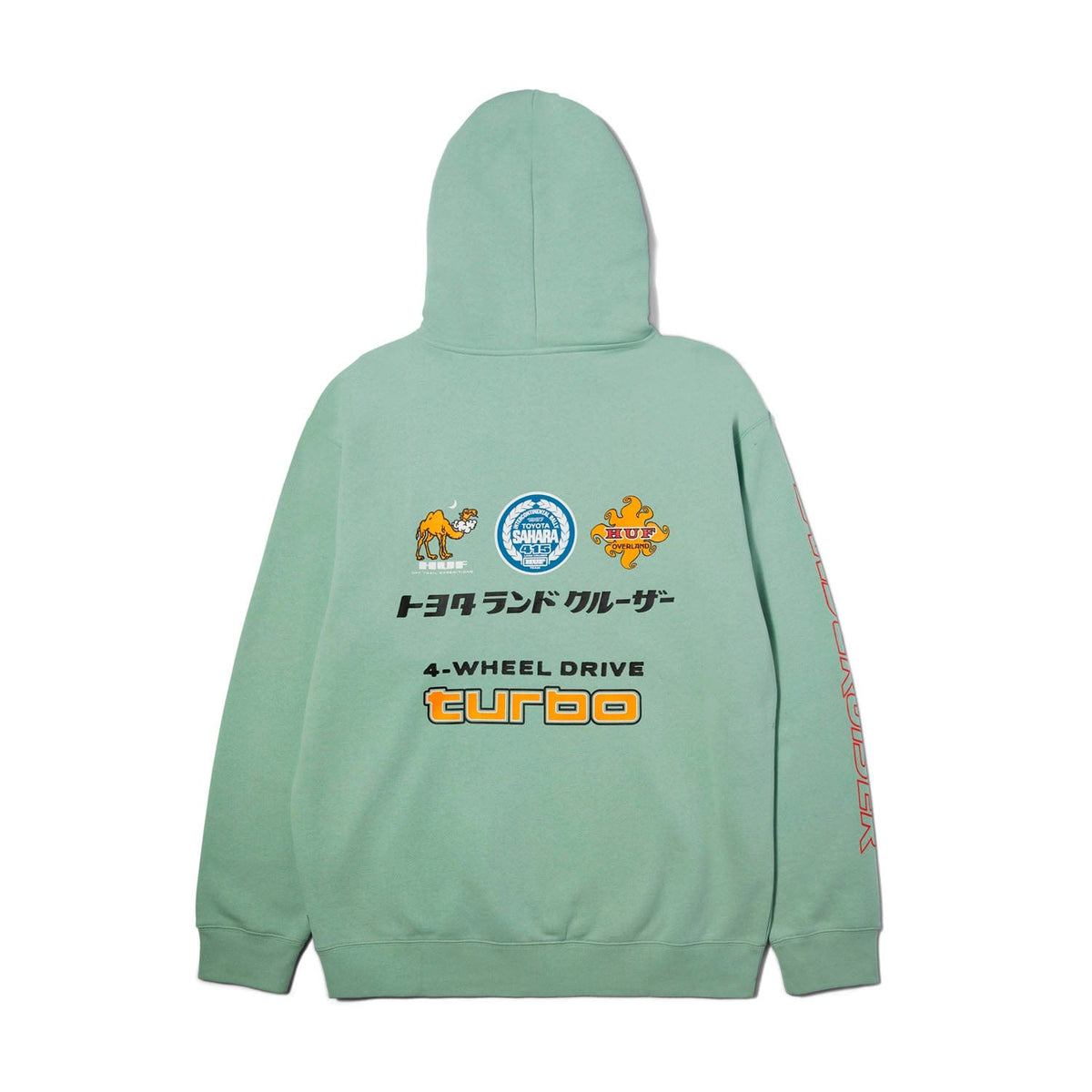 huf felpe Sahara Rally P O Hoodie
