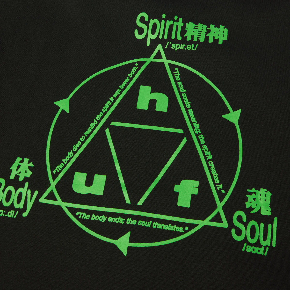 huf felpe Serenity Fz Hoodie