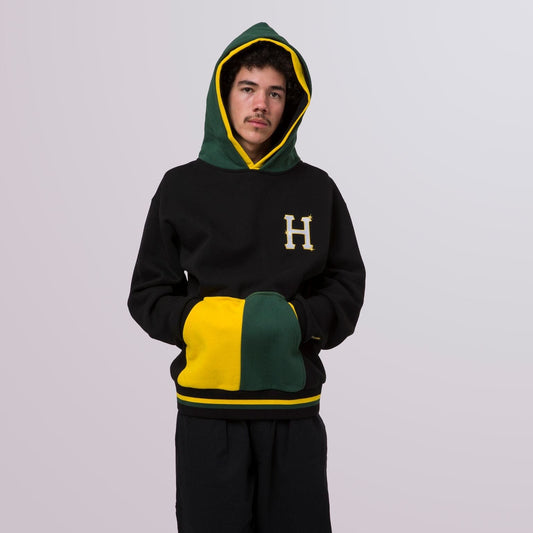 huf SIDELINE P/O HOODIE - BLACK foto 3