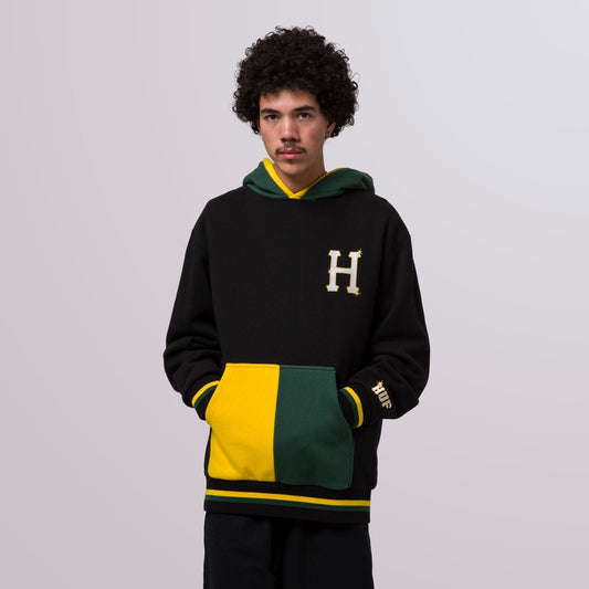 huf SIDELINE P/O HOODIE - BLACK foto 2