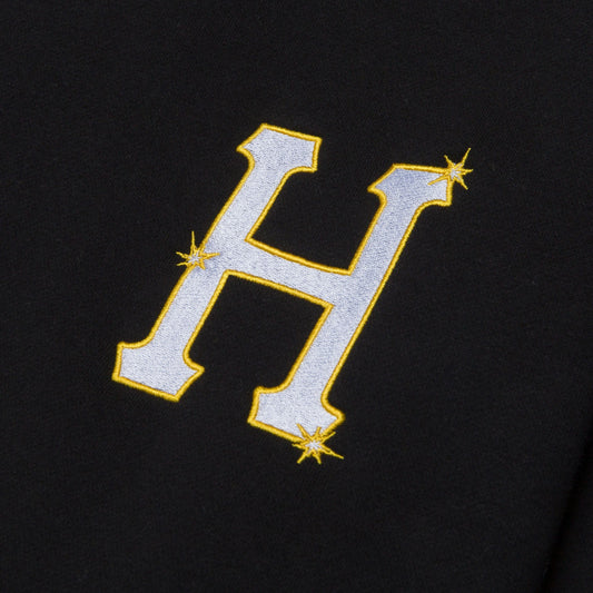 huf SIDELINE P/O HOODIE - BLACK foto 8