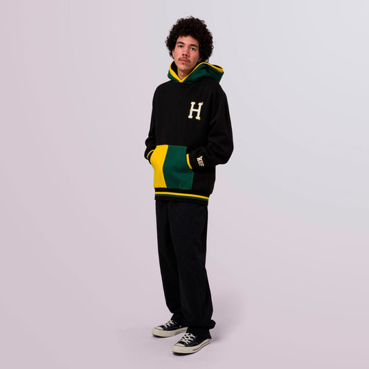huf SIDELINE P/O HOODIE - BLACK foto 11