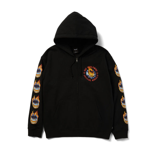 huf Spitfire Chrome Head Full Zip Hoodie foto 1